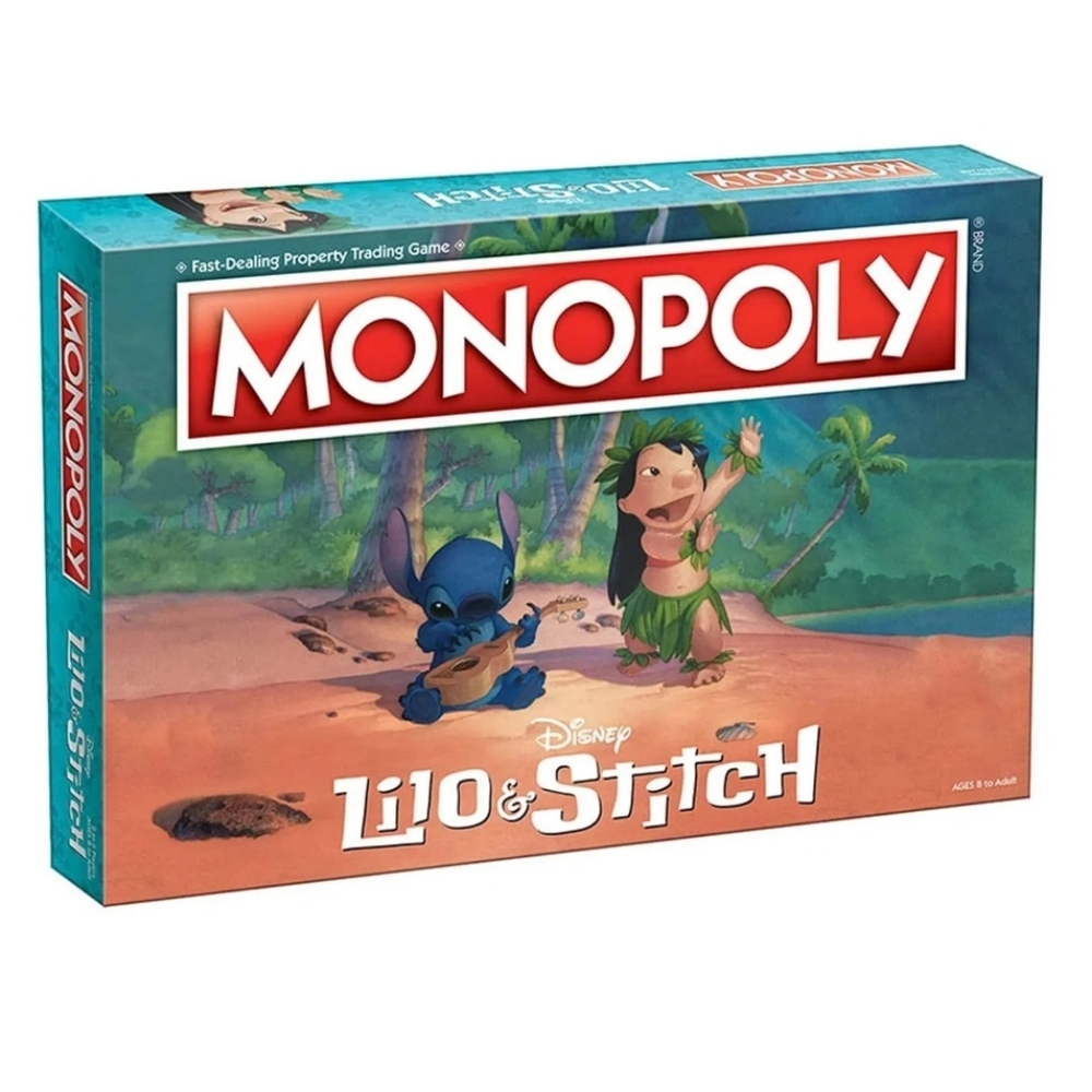 Monopoly Disney Lilo & Stitch Board Game New